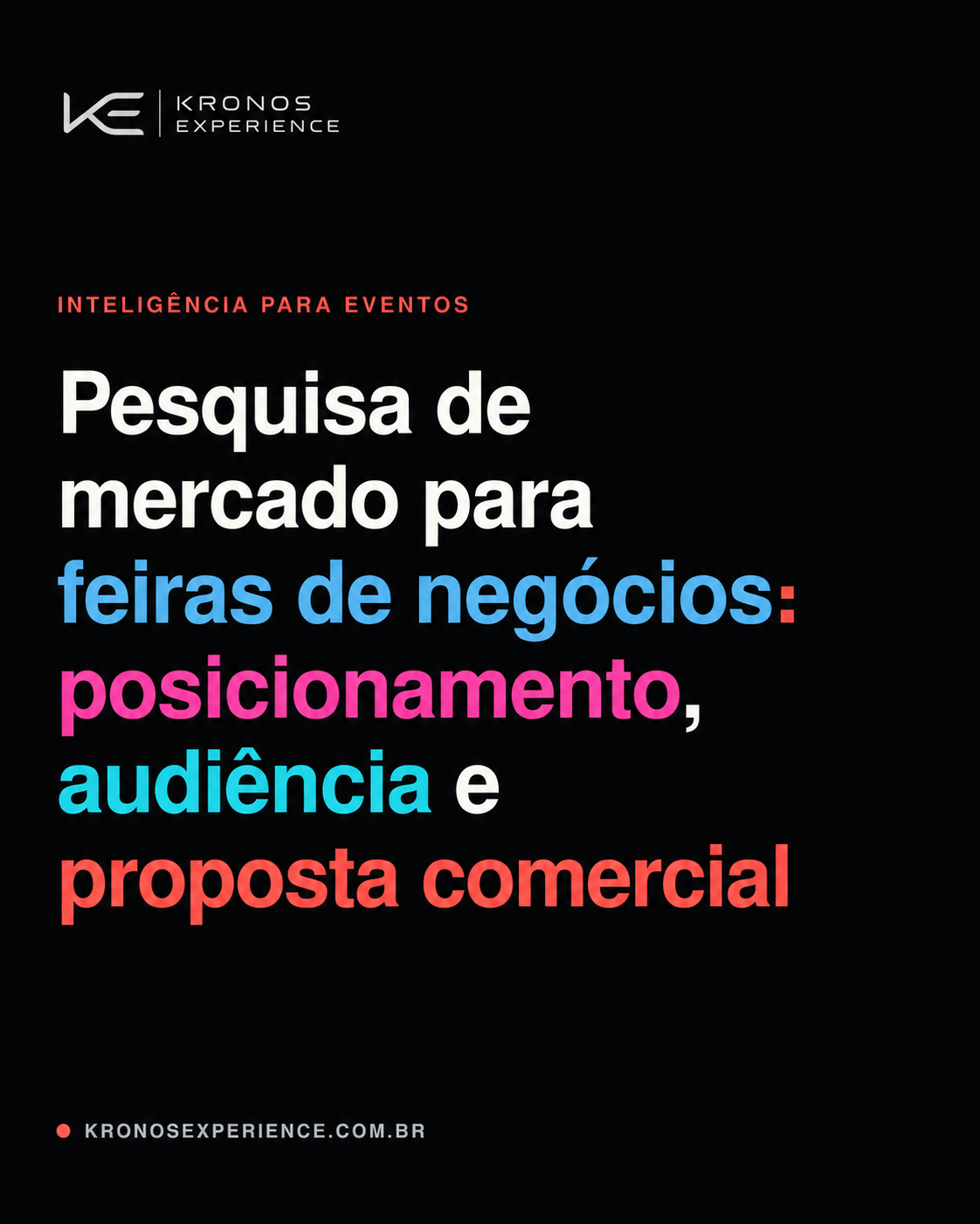 Capa do artigo Pesquisa de mercado para feiras de negócios: posicionamento, audiência e proposta comercial