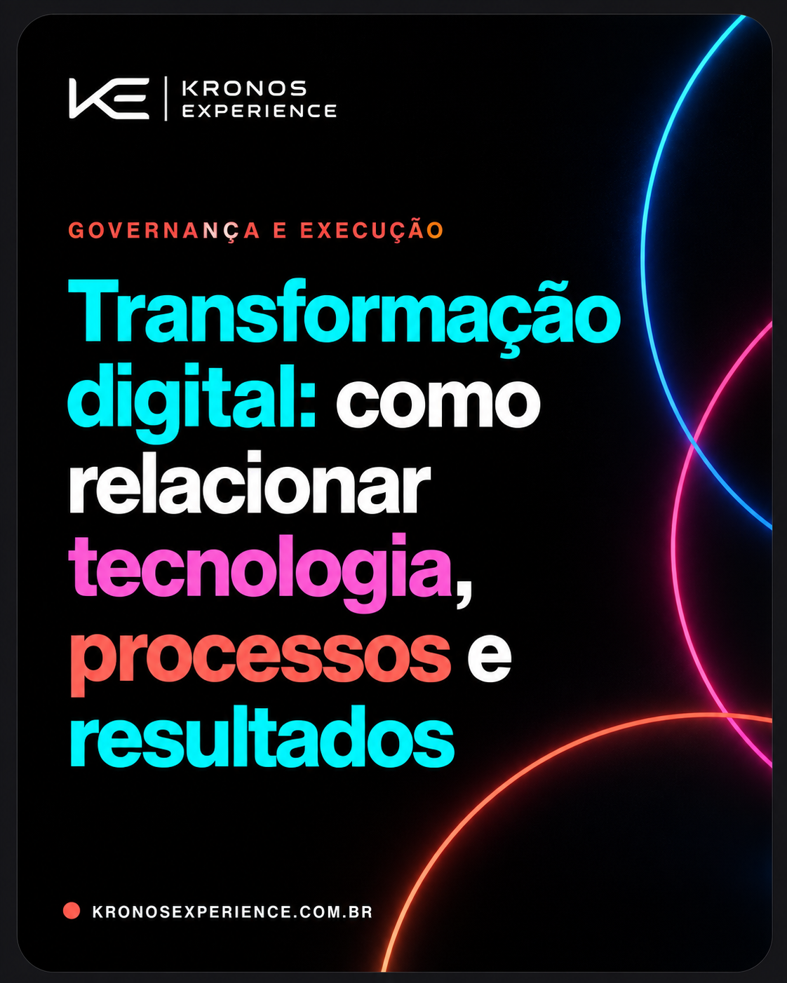 Transformação digital: como relacionar tecnologia, processos e resultados
