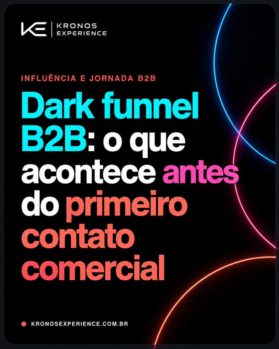 Dark funnel B2B: o que acontece antes do primeiro contato comercial